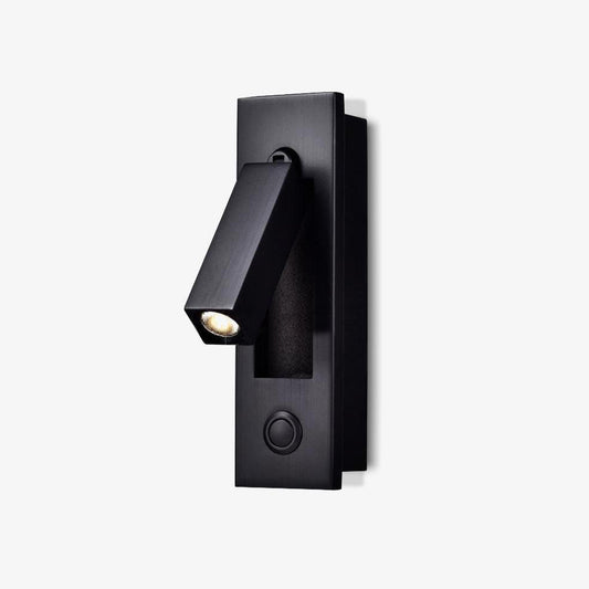 Integrated bedside sconce, contemporary design
