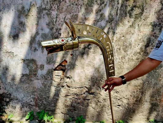 Carnyx of Tintignac – Medieval Deskford Celtic Trumpet Replica