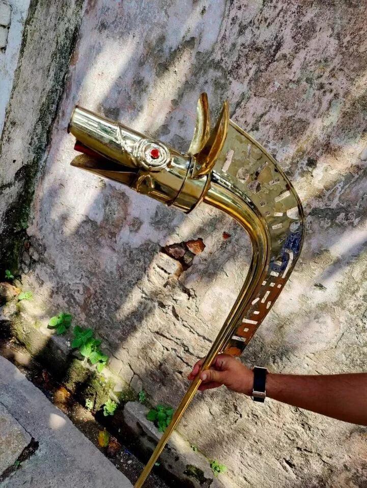 Carnyx of Tintignac – Medieval Deskford Celtic Trumpet Replica