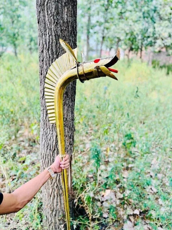 Celtic Deskford Carnyx Playable Trumpet Replica