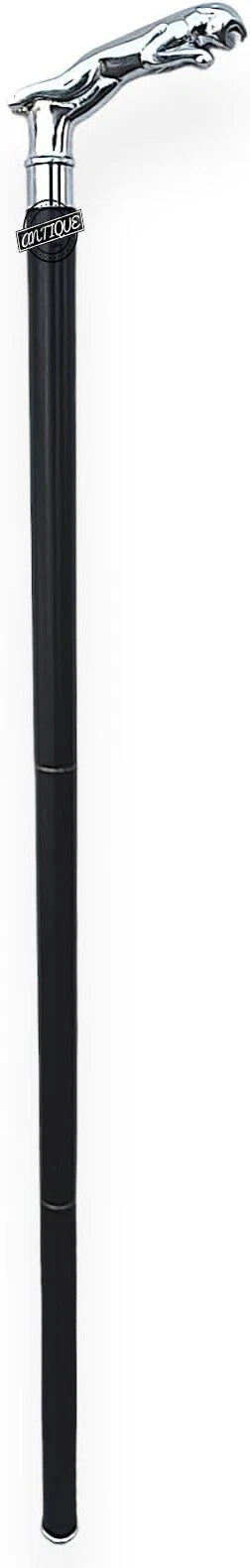 CHROME JAGUAR WALKING CANE STICK CLASSY CASUAL FASHIONABLE CANES FOR MEN WOMEN