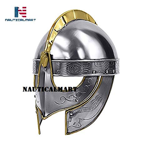 Viking Wolf Ancient Armor Helmet Handcrafted