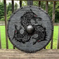 Gray Fenrir the Dread Wolf Plank Shield 24''