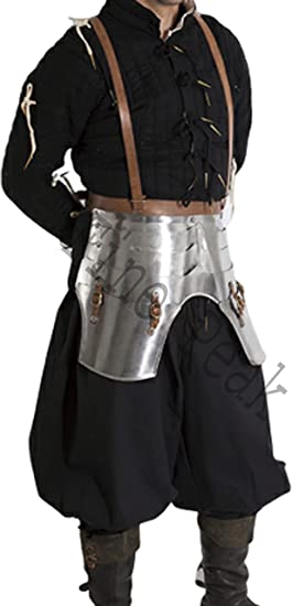 Medieval Tassets with Leather Straps