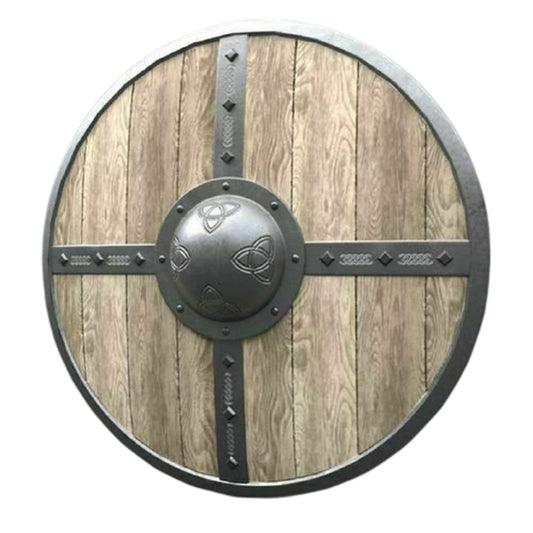 Essential Nautical Medieval Battle-Ready Shield, 24 inches