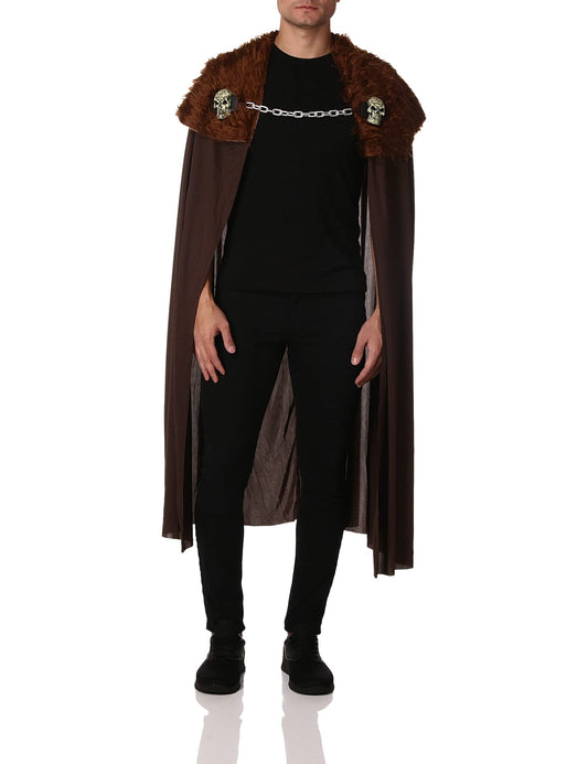 California Costumes Warlord Cape Standard Brown