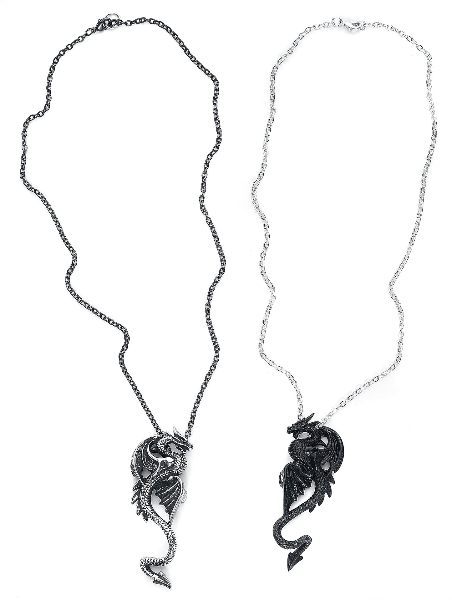 Draconic Tryst Necklace - Holiday Occasion Fashion Jewelry by Alchemy of England