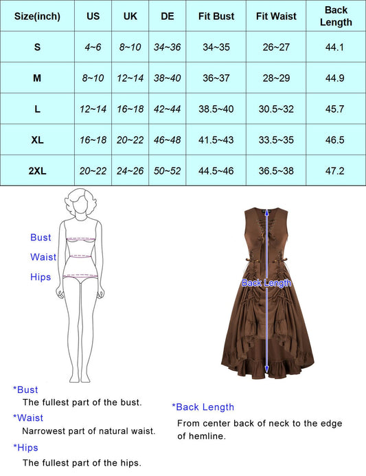 Scarlet Darkness Renaissance Faire Costume Women Lace Up