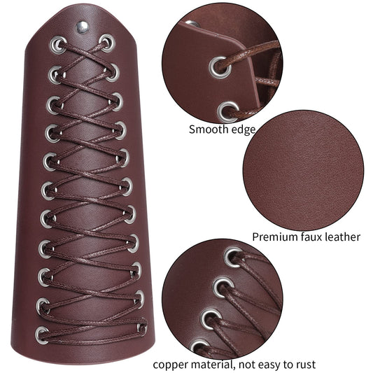 Faux Leather Cincher and Bracers