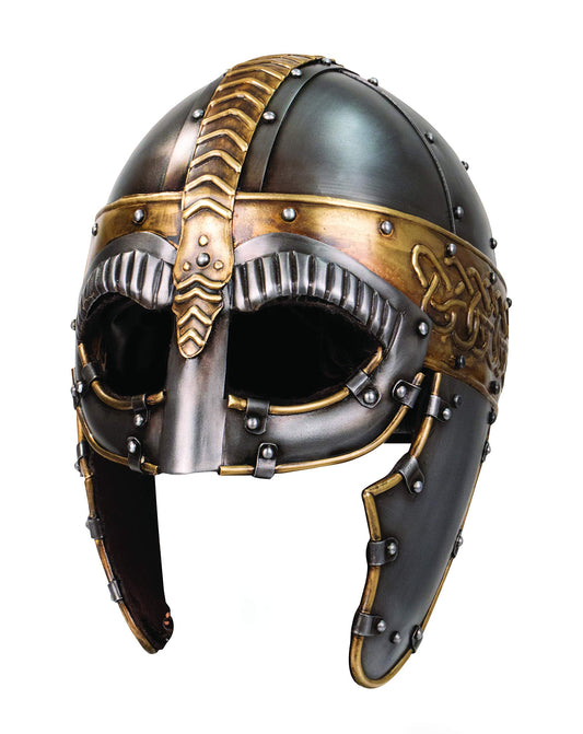 Windlass Steel and Brass Norseman Viking Helmet