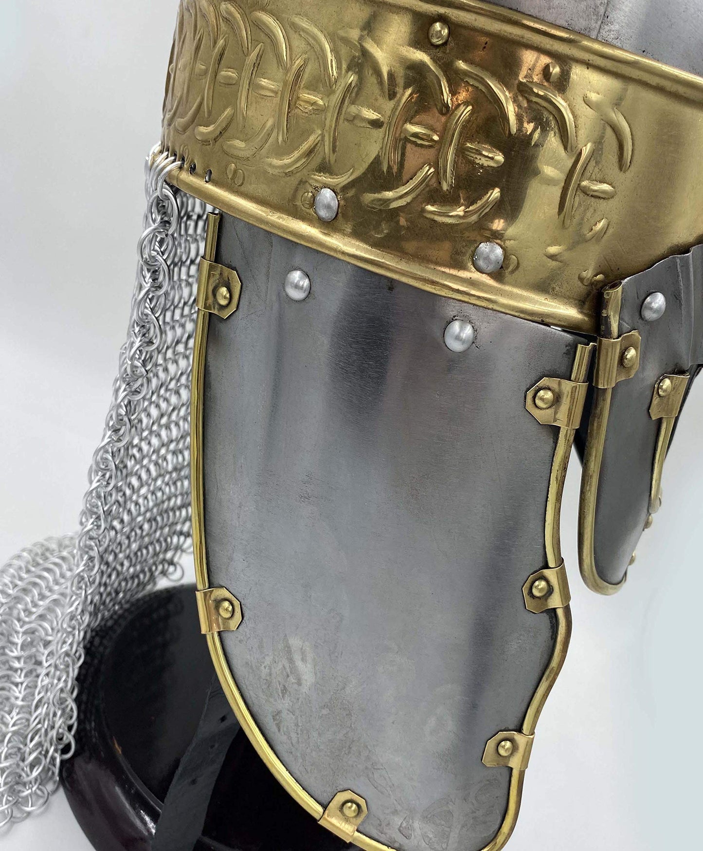 Medieval Norway Viking Mask Spectacle Armor Helmet