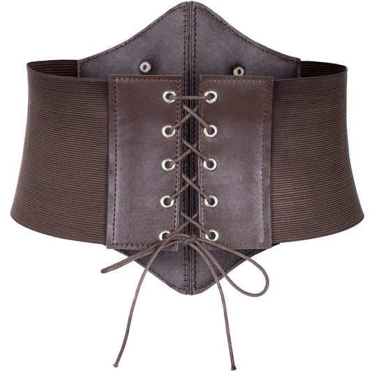 Medieval Knight PU Leather Corset Belt Shawl Men Renaissance Half Shoulder Cape Scarf Buckle Bracers Retro Accessories One Size Type1