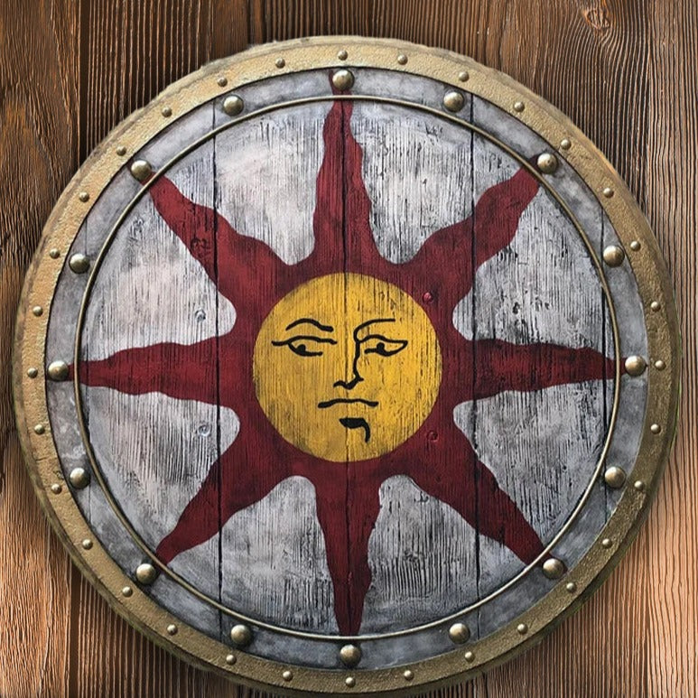 Sunlight Dark Souls Cosplay Plank Viking Shield, 24"