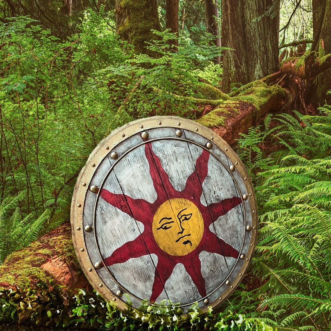 Sunlight Dark Souls Cosplay Plank Viking Shield, 24"