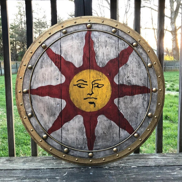 Sunlight Dark Souls Cosplay Plank Viking Shield, 24"