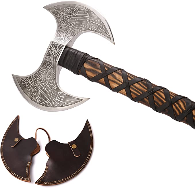 Real Viking Axe - Handcrafted Using Traditional Techniques - vikingshields
