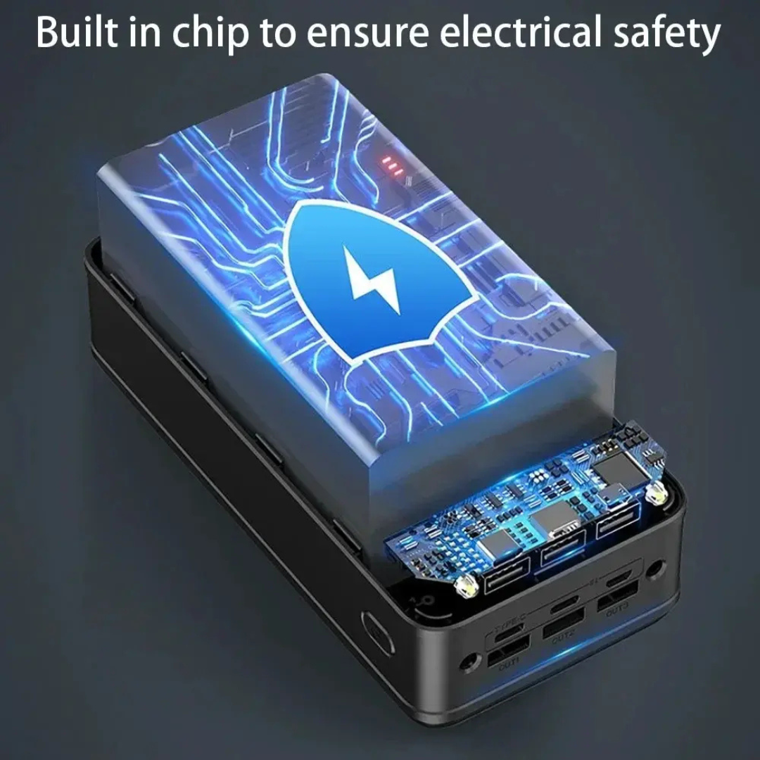 100,000 mAh power bank - VoltMax - Fast charging