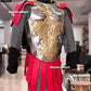 Medieval Roman Muscle Cuirass Armor Knight Breastplate Armor Wearable Halloween Costume - collectiblegiftitems