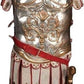 Medieval Roman Muscle Cuirass Armor Knight Breastplate With Skirt Halloween Costume - collectiblegiftitems