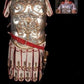 Medieval Roman Muscle Cuirass Armor Knight Breastplate With Skirt Halloween Costume - collectiblegiftitems