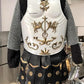 Medieval Roman Cuirass Greek Muscle Armor White LARP Knight Armor Halloween Costume - collectiblegiftitems
