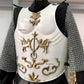 Medieval Roman Cuirass Greek Muscle Armor White LARP Knight Armor Halloween Costume - collectiblegiftitems