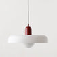 Coloured Glass Pendant Light Bauhaus Style