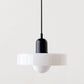Coloured Glass Pendant Light Bauhaus Style