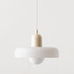 Coloured Glass Pendant Light Bauhaus Style