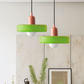 Coloured Glass Pendant Light Bauhaus Style
