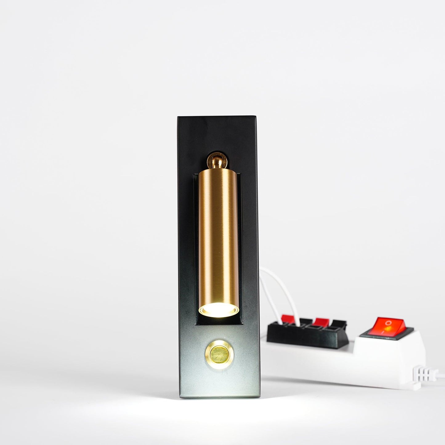 Integrated bedside sconce, contemporary design