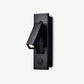 Integrated bedside sconce, contemporary design