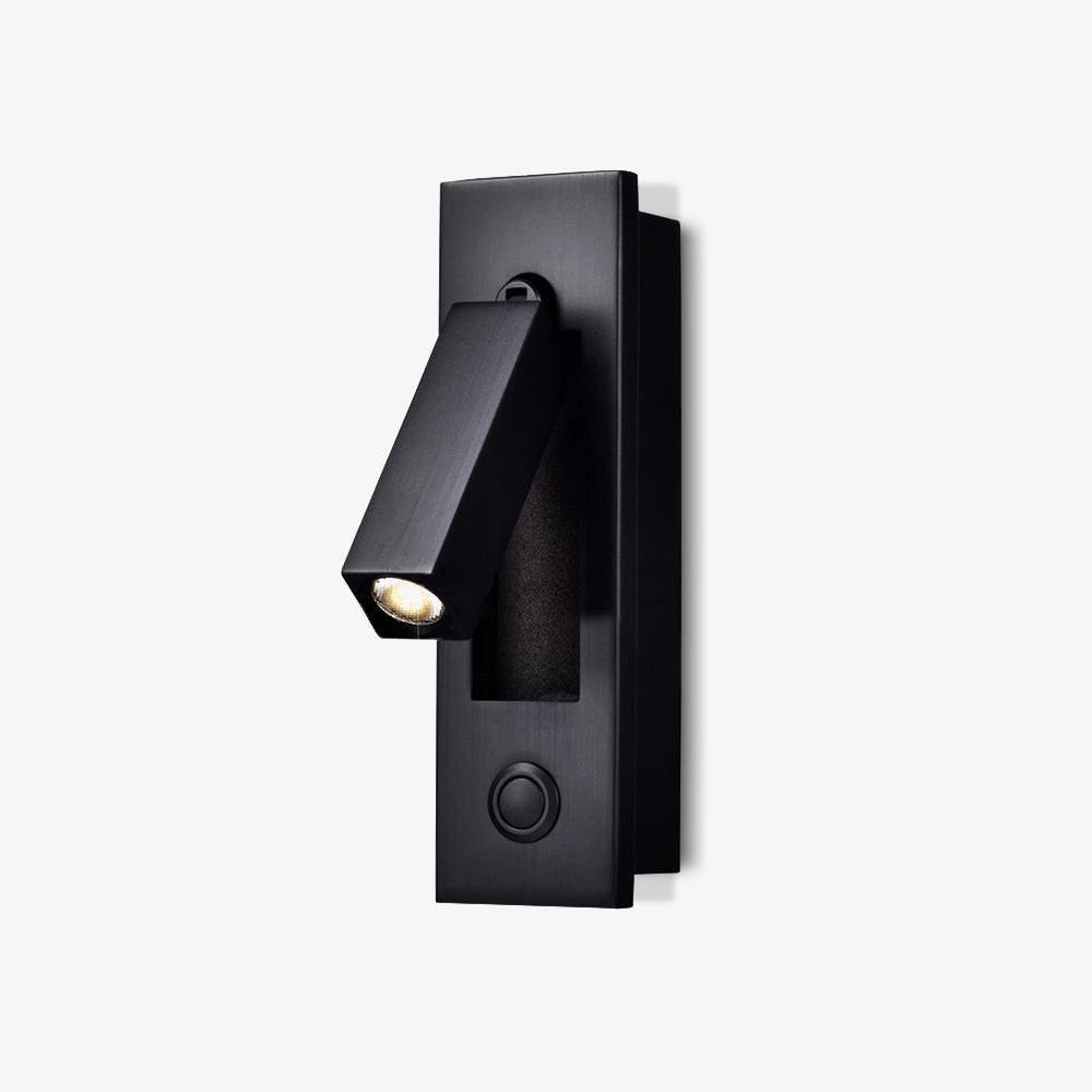 Integrated bedside sconce, contemporary design