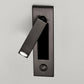 Integrated bedside sconce, contemporary design
