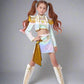 Kpop Costume Girls Holographic Outfit