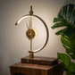 Stylish Lamp Clock with Charging Functionality