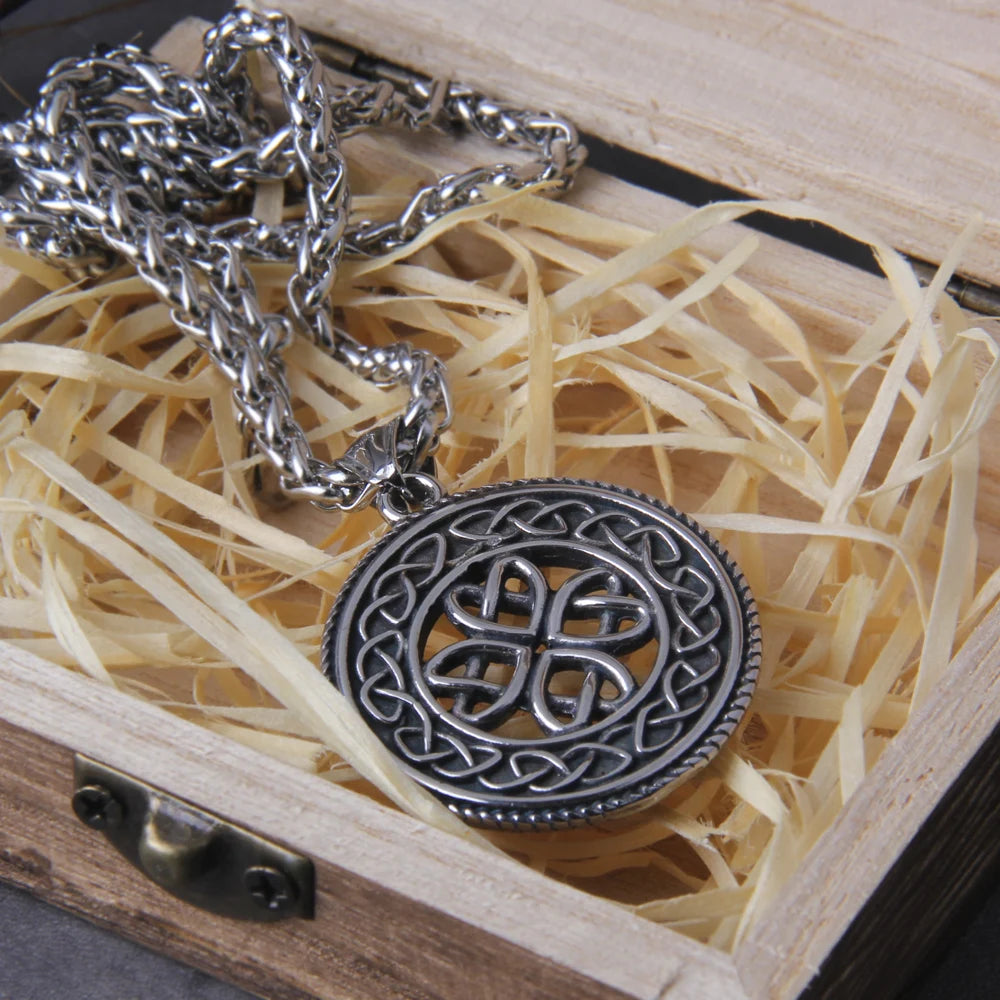 Never Fade Vintage Armenian Cross Pendant Necklace Talisman Solar Cross Celtics Armenian Druid Amulet Pendants Necklaces Jewelry
