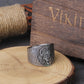Norse Mythology Goddes Hel Ring Viking Hela Runes Stainless Steel Band Celtics Amulet Pagan Jewelry with wooden box