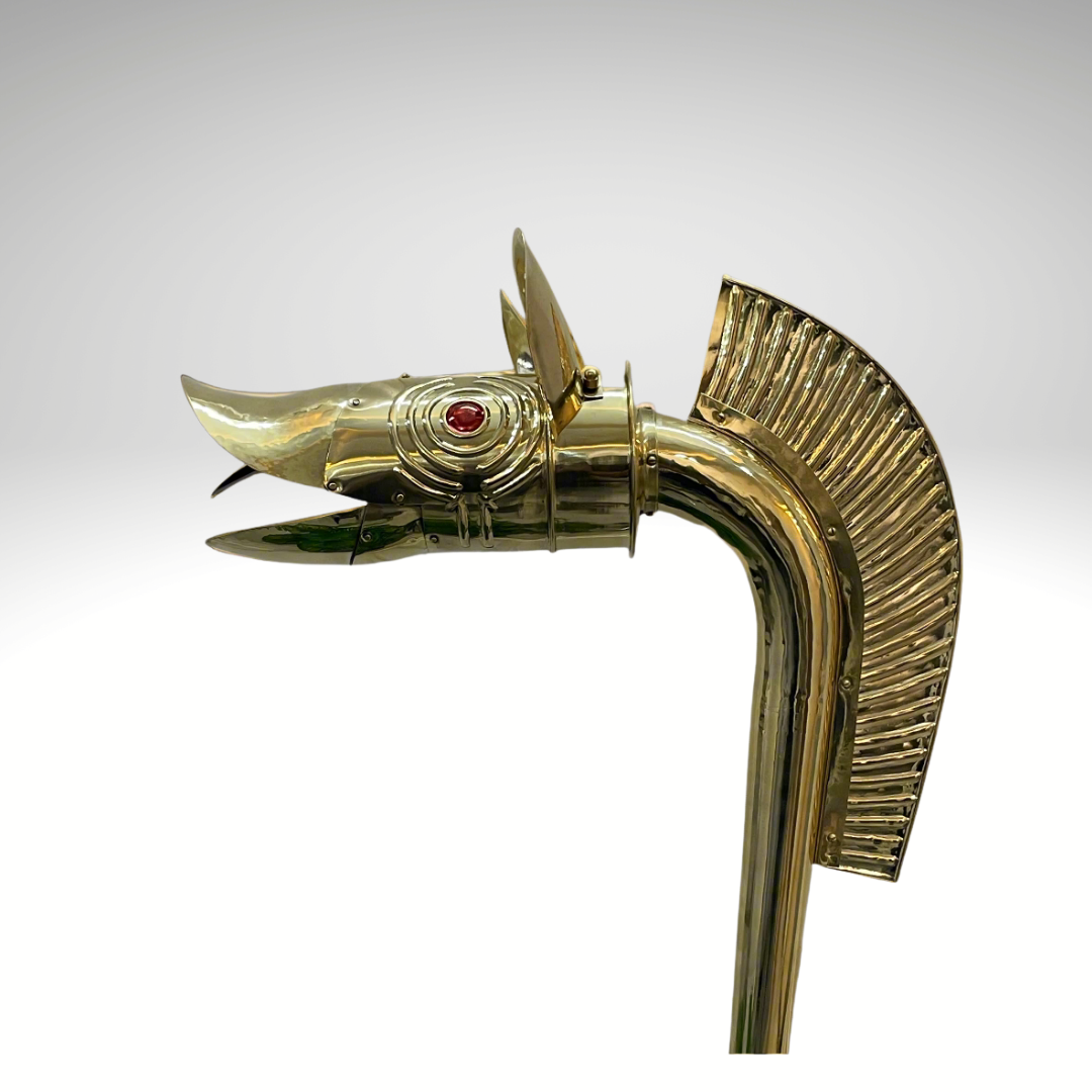 Medieval Celtic Deskford Carnyx Fully Playable Instrument