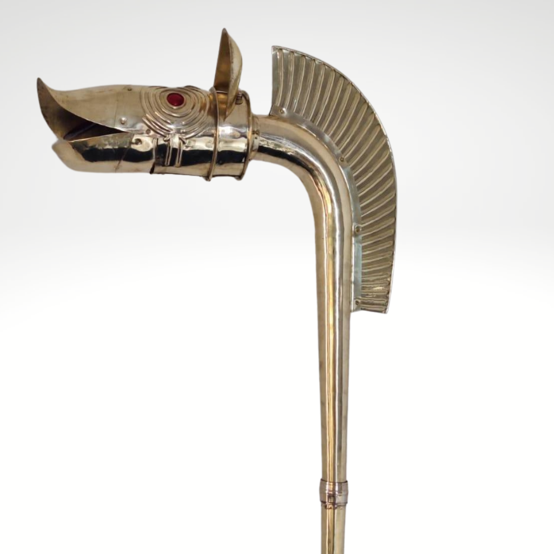 Celtic Deskford Carnyx Playable Trumpet Replica