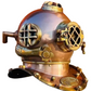 18" Scuba Diving Helmet – US Navy Mark V Deep Sea Divers Helmet Replica