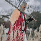 Templar Knight Armor Suit | Medieval Crusader Red Cross Armor | Wearable Costume for LARP, Cosplay, Reenactment, SCA