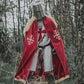 Templar Knight Armor Suit | Medieval Crusader Red Cross Armor | Wearable Costume for LARP, Cosplay, Reenactment, SCA