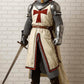 Medieval Templar Armor | Knight Armor Set | Polished Steel Suit with Surcoat and Cros | Warrior Armor | Crusader Combat Full Body Armor Suit