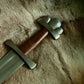 Ouse 10th Century Lobed Thane's Sword with Scabbard Battle Ready and Sharp
