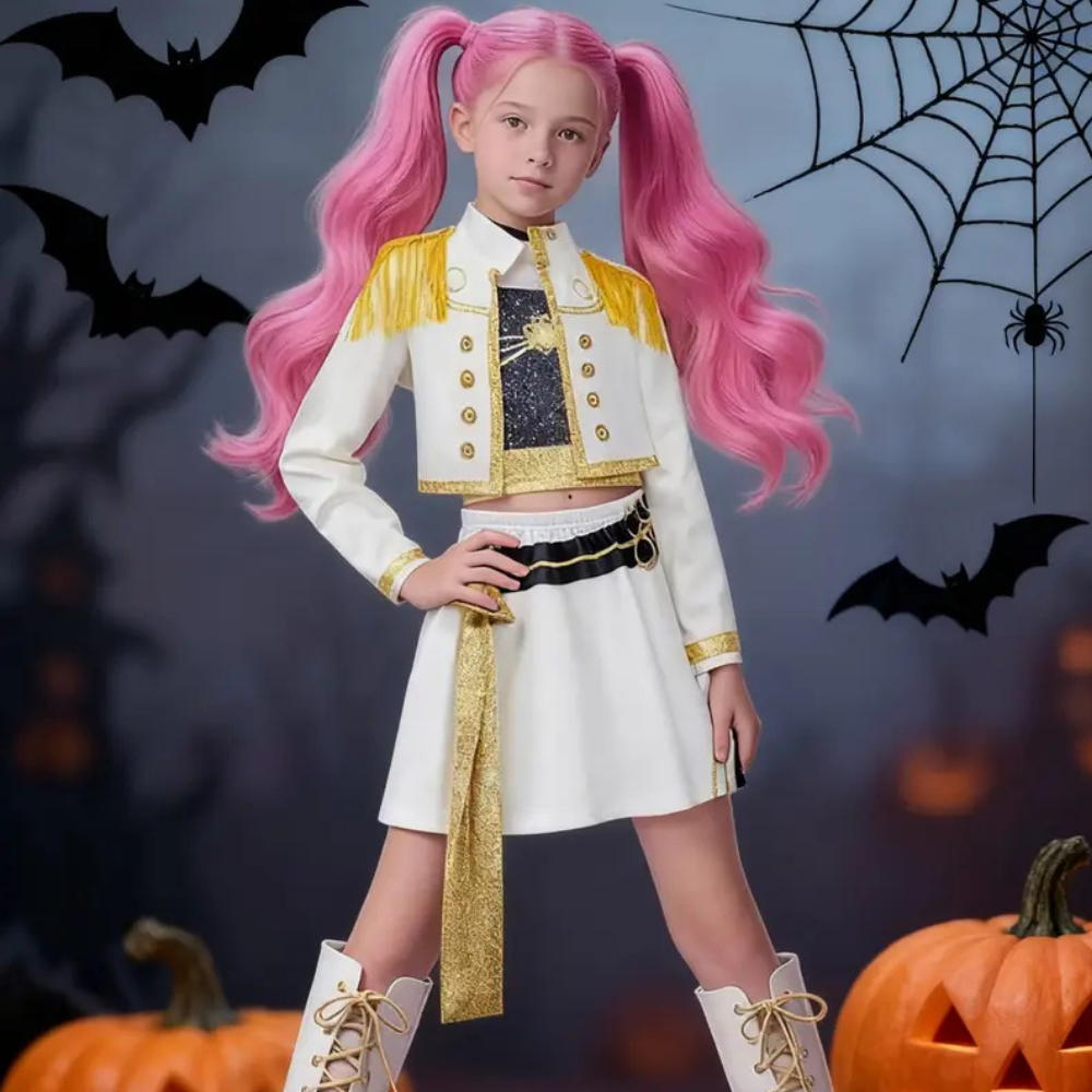Kids Kpop Hunter Costume Outfit