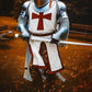 Medieval Knight Templar Roman Chainmail Full Body Armor Suit | Crusader Warrior Costume for Halloween, Cosplay, LARP & Reenactment