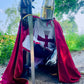 Templar Knight Armor Suit | Medieval Crusader Red Cross Armor | Wearable Costume for LARP, Cosplay, Reenactment, SCA