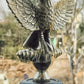 Roman Aquila Eagle Standard Full Bronze Medieval Roman Eagle sculpture