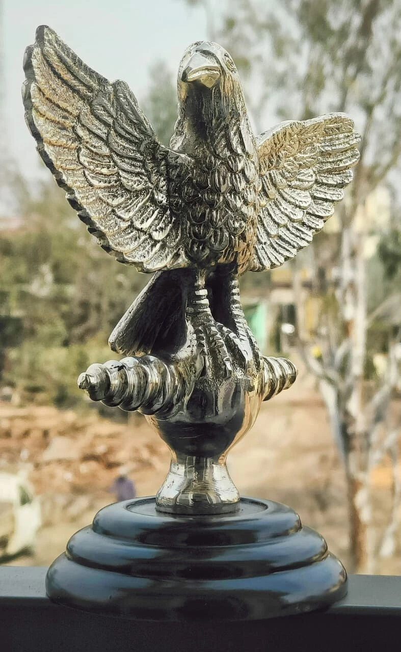 Roman Aquila Eagle Standard Full Bronze Medieval Roman Eagle sculpture